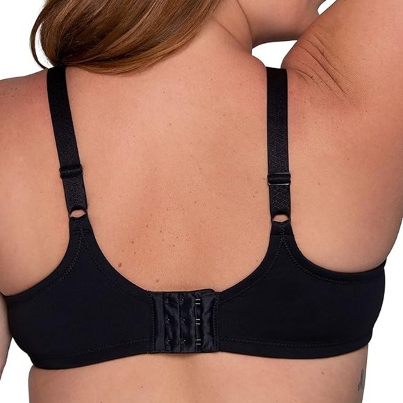 🩷🩷Vanity Fair Beauty Back Full Figure Underwire Black Bra 76380 36DDD(F) NWOT - Picture 2 of 5